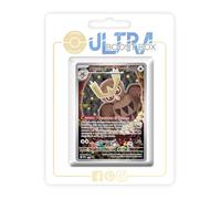 Noctowl (Noarfang) SV141 Alternative Pokémon Gallery - Ultraboost X Scarlatto e Violetto 7 Corona Astrale - Coffret de 10 Cartes Pokémon Italiennes