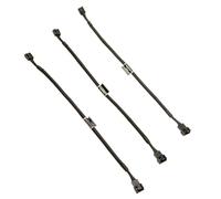 Noctua Câble d’alimentation informatique PWM à 4 broches - 3 Pack - Noir