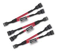 noctua cable noctua na-syc1 chromax rouge noir G