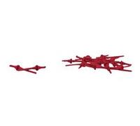 Noctua Attaches anti-vibration pour ventilateur NA-SAV2 chromax.red 20 pièces Rouge