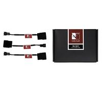 Noctua NA-SAC1, Adaptateurs 3 vers 4 Broches pour Ventilateurs de PC (Noir)