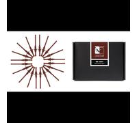 Noctua NA-SAV2 : Kit de 20 Attaches Anti-Vibration NA-AV2 Marron pour Ventilateurs PC, Dimensions 111x150x29mm, Poids 67g