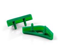 Noctua NA-SAVP1 chromax.green, Silentblocs Anti-Vibration pour Ventilateur Noctua 140 & 120 mm (16 pièces, Vert)