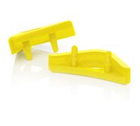 Noctua NA-SAVP1 chromax.yellow, Silentblocs Anti-Vibration pour Ventilateur Noctua 140 & 120 mm (16 pièces, Jaune)