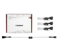 Noctua NA-SEC1 chromax.white, Kit Rallonge 30cm pour Ventilateur Lot de 4