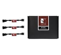 Noctua Adaptateurs NA-SRC7 pour ventilateurs de PC 4 broches faible bruit Noir