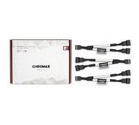 Noctua Câble en Y 4 broches pour ventilateurs de PC NA-SYC1 chromax.white Blanc