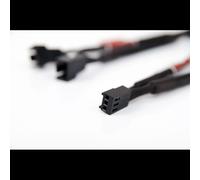 Noctua NA-SYC2 : Kit de câbles en Y NA-YC2 pour ventilateurs 3-broches, gestion de 2 ventilateurs via un seul connecteur, Noir, 111x29x150mm, 58g