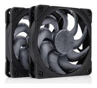 Noctua ventilateurs de boîtier NF-A12x25 G2 PWM Sx2-PP Kit 2 push-pull côte à côte chromax.black