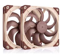 Noctua NF-A14X25 G2 PWM SX2-PP système de refroidissement d'ordinateur Boitier PC Ventilateur 14 cm Beige 2 pièce(s)