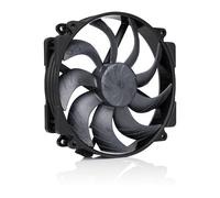 Noctua NF-A14x25r G2 PWM chromax.black, Ventilateur 140mm pour Ventirad CPU | Ventilateur Discret à Flux d'Air & Pression Statique Élevés, Kit pour NH-D15, NH-U14S, NH-C14S, 1500 Tr/min 4 Broches PWM