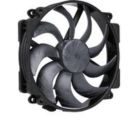 Noctua Ventilateur NF-A14x25r G2 PWM chromax.black 140 mm Cadre rond 4 broches (Noir)