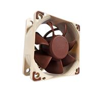 Noctua NF-A6x25 FLX Ventilateur 60x25mm Boîtier PC, 1600-3000 tr/min, 19.3 dB(A), 29.2 m³/h, Roulement SSO2, 12V, Marron