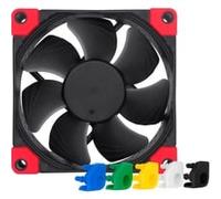 Noctua Ventilateur NF-A8 PWM chromax.black.swap – Silencieux haut de gamme 80 mm Noir 4 broches