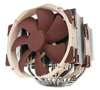 Ventilateur PC Noctua NH-D15, Refroidisseur haut de gamme avec 2x NF-A15 PWM Ventilateur (marron)