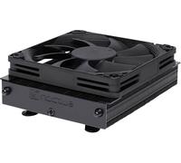 Noctua NH-L9a-AM4 chromax.black Low Profile Dissipateur thermique pour processeur avec ventilateur AMD AM4