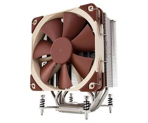 Noctua NH-U12DXI4 système de refroidissement d'ordinateur Processeur Refroidisseur 12 cm Beige, Marron, Argent