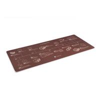Noctua Tapis de bureau NP-DM3 – 20e anniversaire – 90×40 cm – Brun