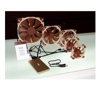 Noctua NF-A14 Boitier PC Ventilateur 14 cm Beige, Marron