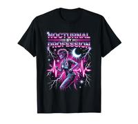 Nocturnal par Profession, infirmière urgentiste Synthwave T-Shirt
