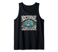 Nocturnal Survivor Night Shift Nurse Medical Coffee Débardeur