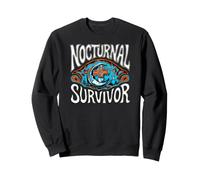 Nocturnal Survivor Night Shift Nurse Medical Coffee Sweatshirt