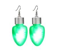 Nocturne Grand Arbre de Noël Boucles d'oreilles Fête Nouveauté Bijoux LED Lumière Clignotante Pour Femmes Boucles d'oreilles Femmes Bulk Nightmare Before Acier Inoxydable Enfants Ensemble Filles