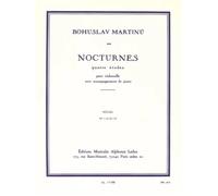 Nocturnes For Cello And Piano H189 / Conducteur