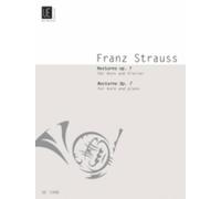 Nocturno for Horn and Piano: UE1368 by Franz Strauss (1-Jan-1910) Sheet music