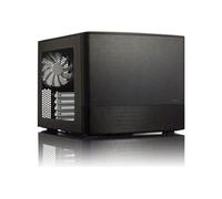 Node 804 - Tour - micro ATX - panneau latéral fenêtré - pas d'alimentation - Noir aluminium brossé - USB/Audio
