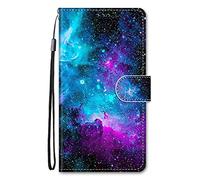 Nodigo-EU Coque pour Motorola Moto E13 Cuir Antichoc avec Support Clapet Design Motif Drôle Étui Bumper Kickstand Case Cover Housse Portefeuille - Univers