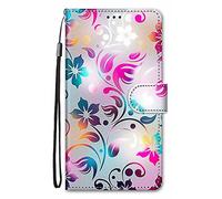 Nodigo-EU Coque pour Motorola Moto G54 5G Cuir Antichoc avec Support Clapet Design Silicone Motif Drôle Étui Bumper Kickstand Case Cover Housse Fille Femme Homme Portefeuille - Feuille