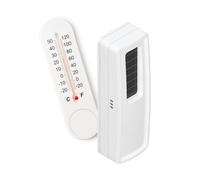 NodOn - EnOcean - Capteur de Température Sans Pile Sans Fil - Capteur Temperature Facile à Installer - Discret, Pile Optionnelle - Compatible avec Jeedom, eedomus, MyUbiwizz