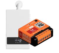 NodOn - Module Multifonction EnOcean, 1 canal contact sec, 1x10A, installation possible au tableau électrique, chaudière, porte de garage, chauffe-eau, compatible Jeedom, eedomus, MyUbiwizz