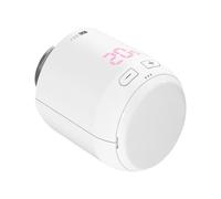 NodOn - Tête de vanne thermostatique Zigbee 3.0, Gestion Chauffage pièce par pièce, économies d’énergie, Installation Facile, Verrouillage Touches, Compatible Home Assistant, Jeedom, Zigbee2MQTT, ZHA