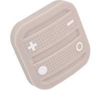 NodOn - Soft Remote grise, télécommande EnOcean, sans pile, sans fil, sans entretien, magnétique, résistante aux chocs et éclaboussures, lanceur de scénarios, compatible Jeedom, eedomus, MyUbiwizz...