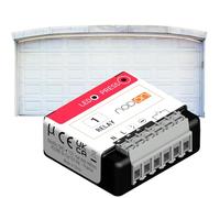 Nodon - Zigbee 3.0 - Module Multifonction, 1 canal contact sec, 1x16A, Zero Crossing, installation possible au tableau élec., compatible Alexa, Home Assistant, Homey, SmartThings, Jeedom, Z2M, ZHA