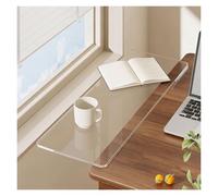 NoDrill Rebord de fenêtre en acrylique avec adhésif pour plantes et livres Parfait pour la maison et le bureau (50 x 15 cm)