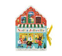 Noël à Jolieville Un livre accordéon géant avec des flaps ! - Jonathan Emmett - Marcel Et Joachim - cartonné - Album jeunesse
