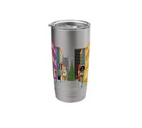 Noël à Nashville Tennessee Gobelet isotherme en acier inoxydable double paroi