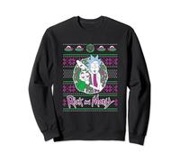 Noël Adult Swim Rick & Morty Christmas Portal Sweatshirt
