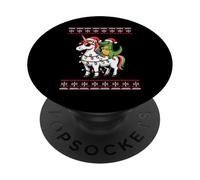 Noël Alligator Licorne Lunettes De Soleil Gator Alligators PopSockets PopGrip Adhésif