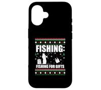 Noël, Amour Et Pêche - Joy Festive pour Les Pêcheurs Coque pour iPhone 16