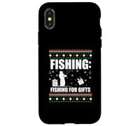 Noël, Amour Et Pêche - Joy Festive pour Les Pêcheurs Coque pour iPhone X/XS