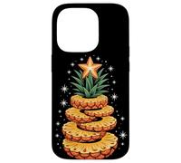 Noël Arbre Tranche Ananas Ananas Coque pour iPhone 14 Pro
