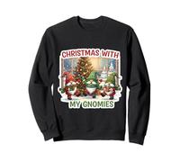 Noël avec Mes Gnomes Funny Gnomes Friends Crew Gnomes Crew Fun Sweatshirt