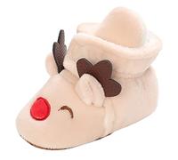 Noël Bébé Enfant Suede Baskets,Mon Premier Noel Bottine Fille 30 Boots Fourrees Chaussette Fille 35 38 Claquette Bebe Garcon Pantoufles Fantaisie(C,20)