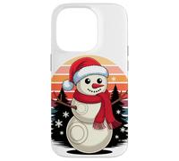 Noël Bonhomme De Neige Bocce Ball Pétanque Boules Coque pour iPhone 14 Pro