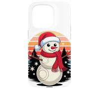 Noël Bonhomme De Neige Bocce Ball Pétanque Boules Coque pour iPhone 15 Pro