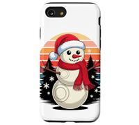 Noël Bonhomme De Neige Bocce Ball Pétanque Boules Coque pour iPhone SE (2020) / 7/8